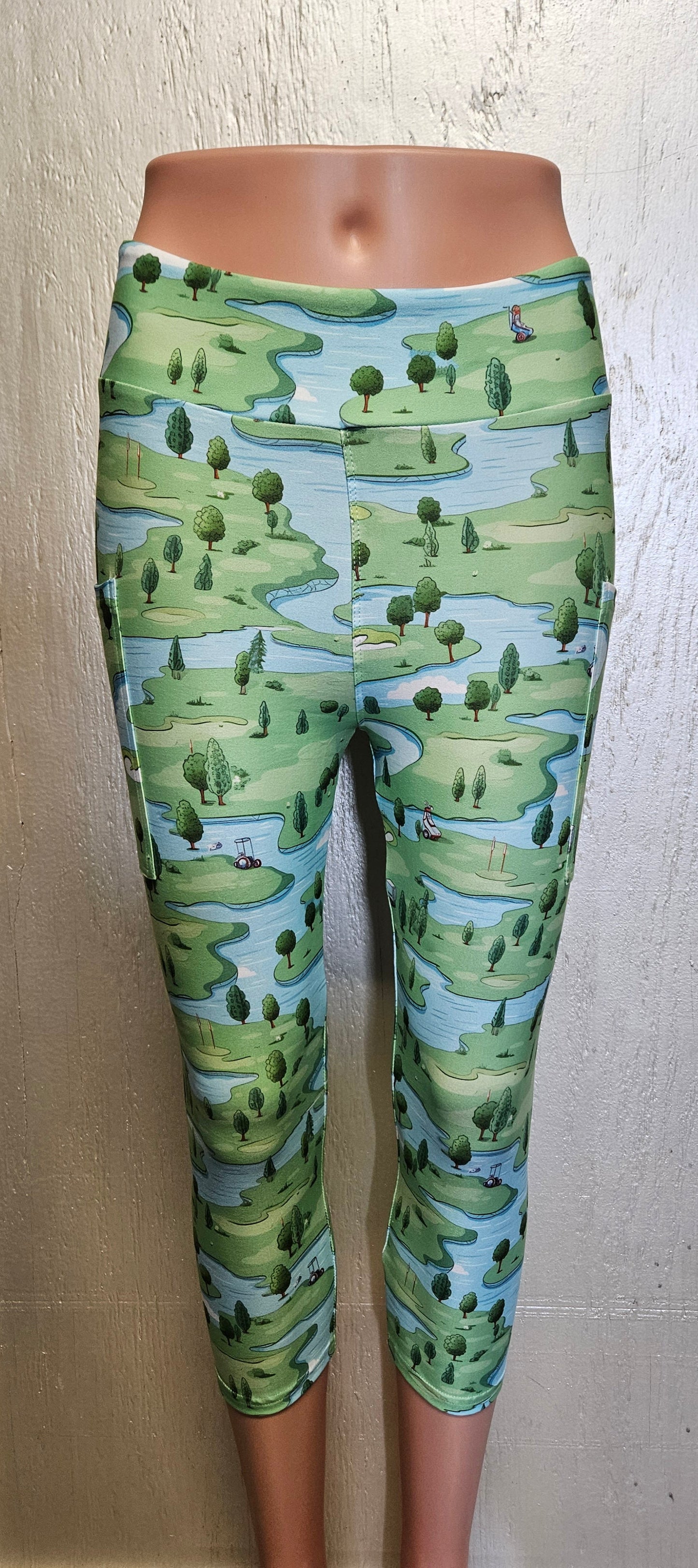 Golf capri and skort
