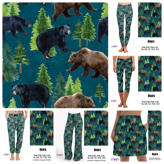 Bears leggings with pockets