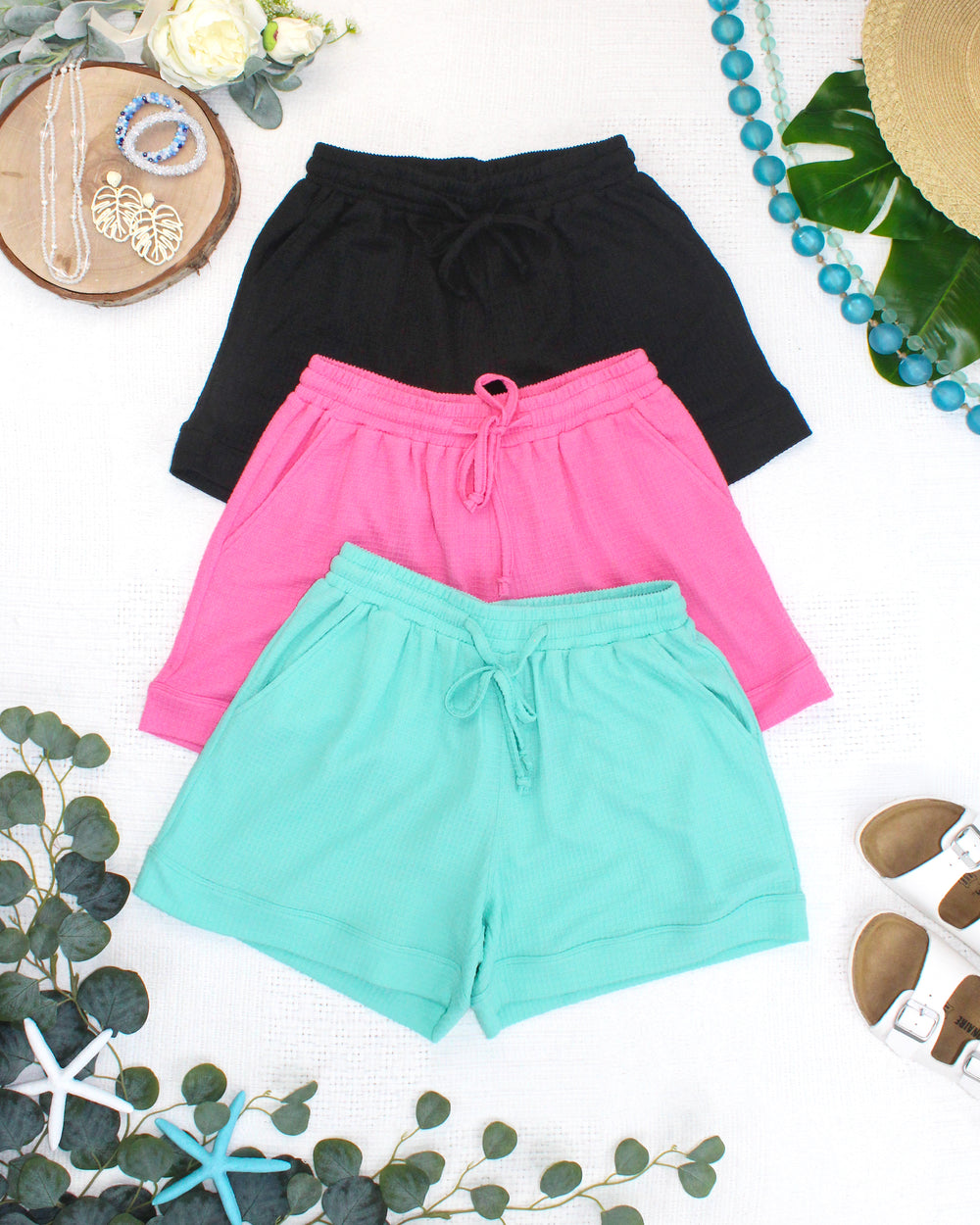 Michelle Mae Waffle Shorts