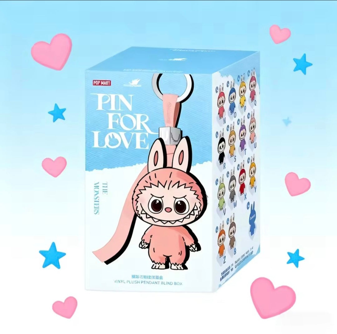 Labubu Authentic Pin for Love Series