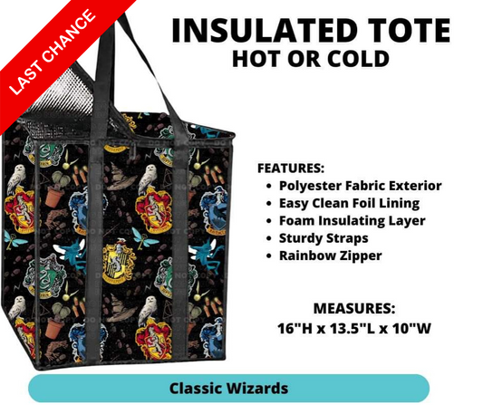 Classic Wizards Insulated Tote