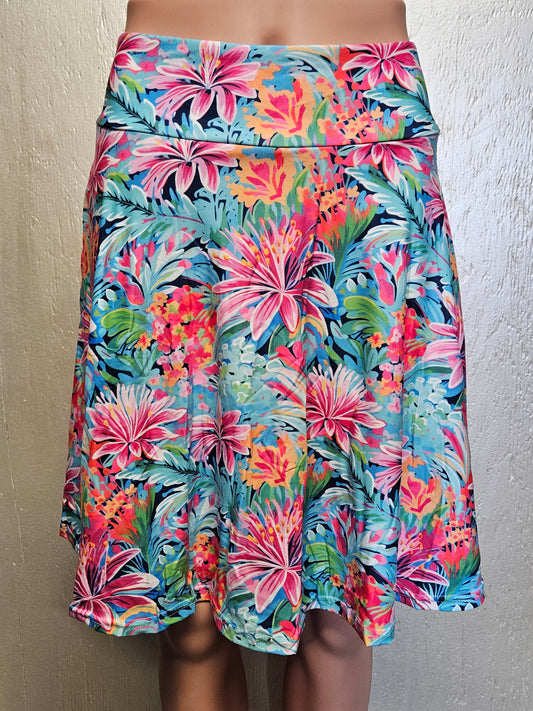 Painted Tropics leggings, capris and skorts