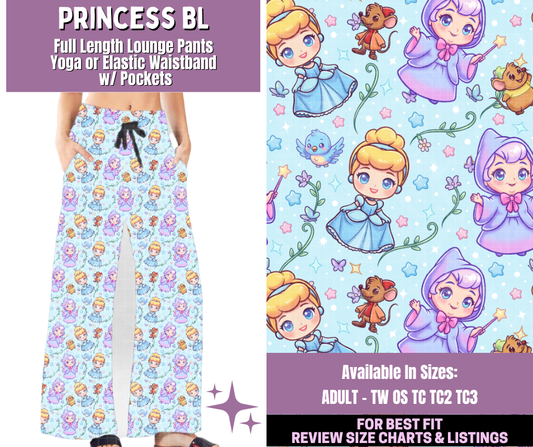 Preorder! Closes 1/14. ETA April. Princess BL Full Length Lounge Pants