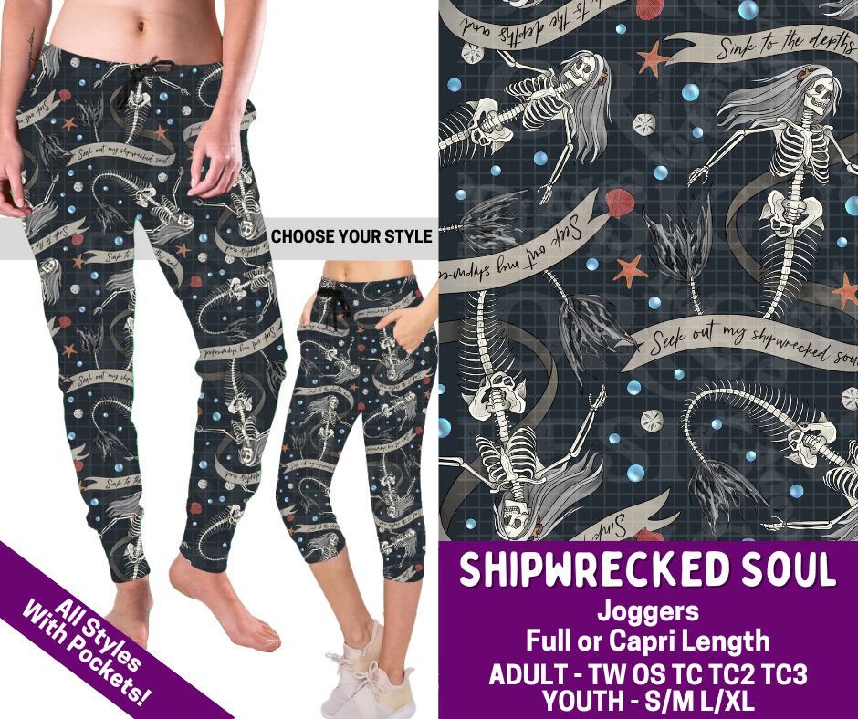 Preorder! Closes 2/19. ETA May. Shipwrecked Soul Combo Jogger Lengths