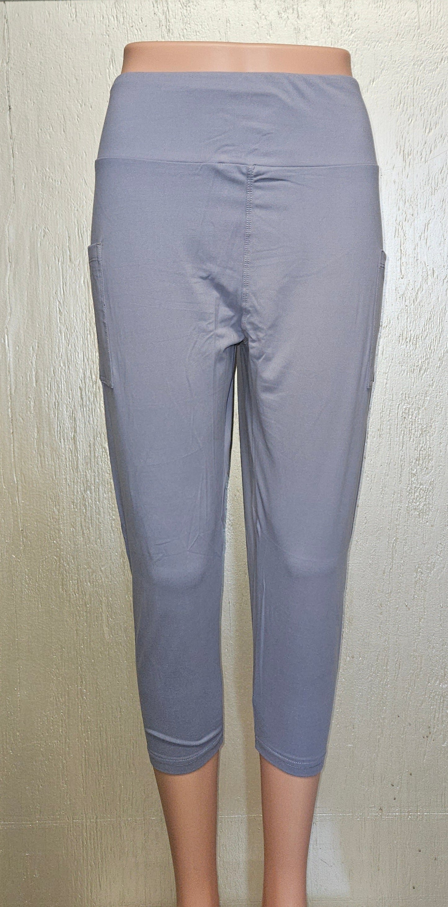 Lavendar capris and shorts with pockets now instock!