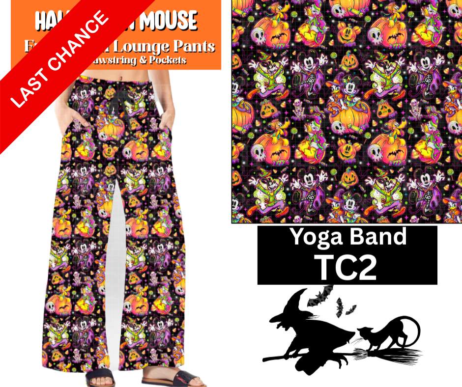 Halloween Mouse Full Length Lounge Pants