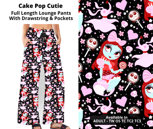 Preorder! Closes 11/28. ETA Feb. Cake Pop Cutie Full Length Lounge Pants