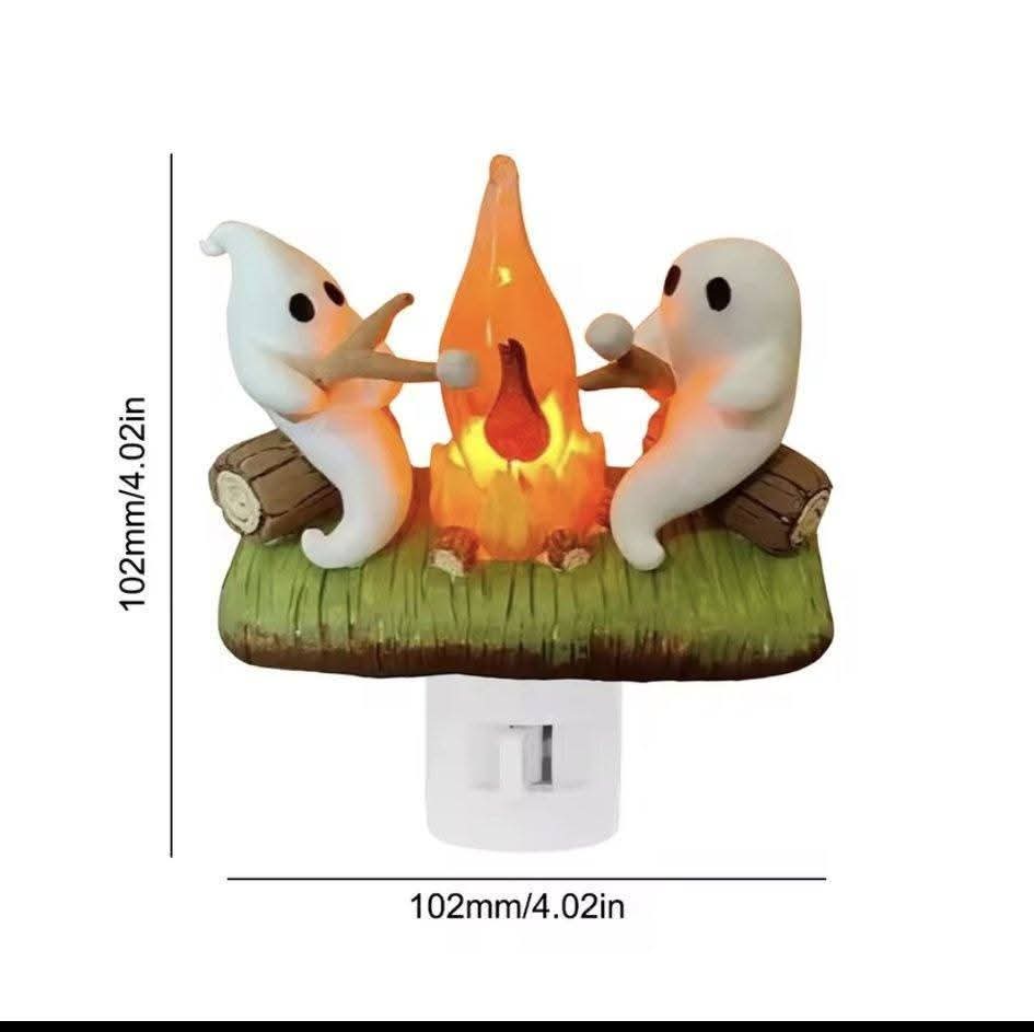 Holiday Campfire Ghost Night Lights & More