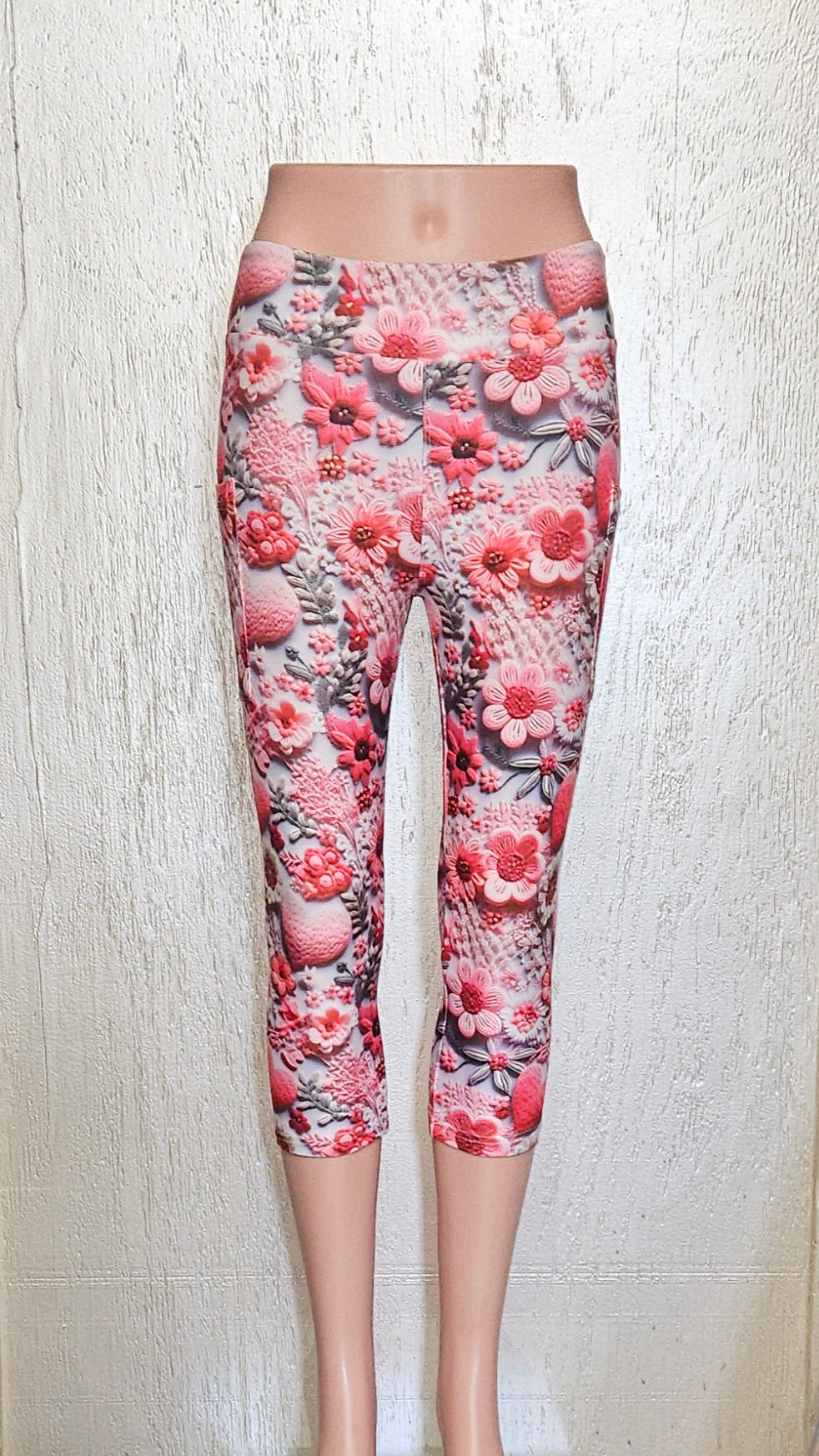 Love Boho Floral capris and skorts with pockets