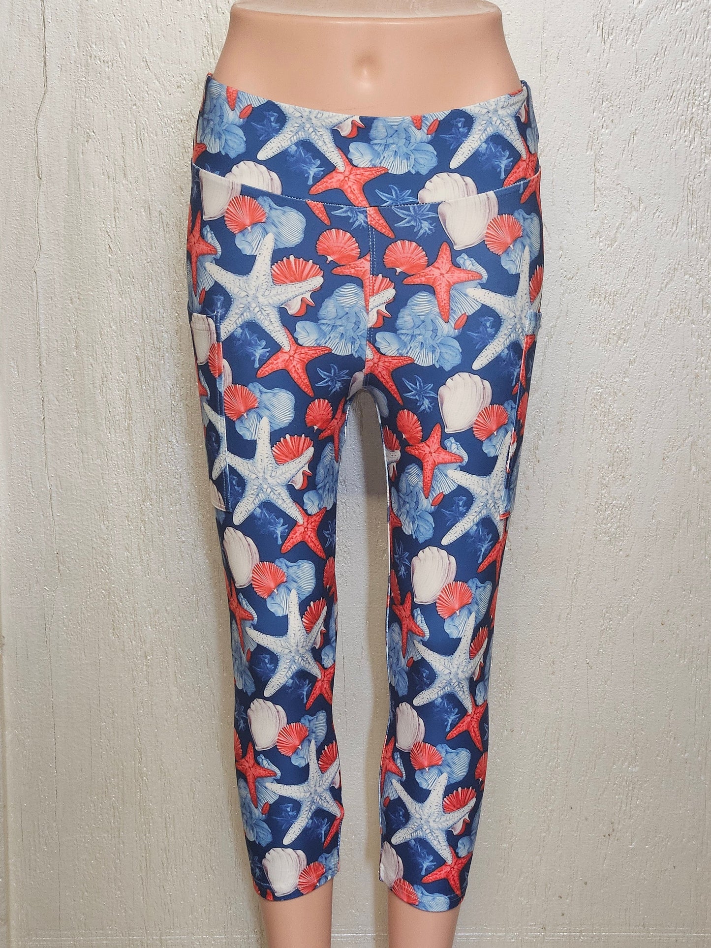 Starfish Scallop capris and skorts with pockets