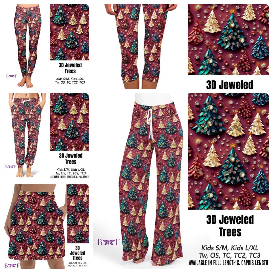 3D Jeweled Trees Preorder#0724