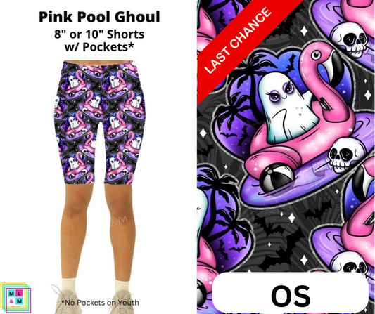 Pink Pool Ghoul Shorts