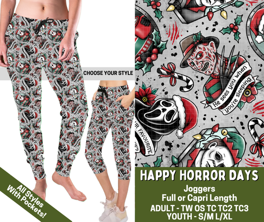 Preorder! Closes 7/15. ETA Nov. Happy Horror Days Combo Jogger Lengths