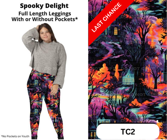 Spooky Delight Full Length Leggings w/ Pockets