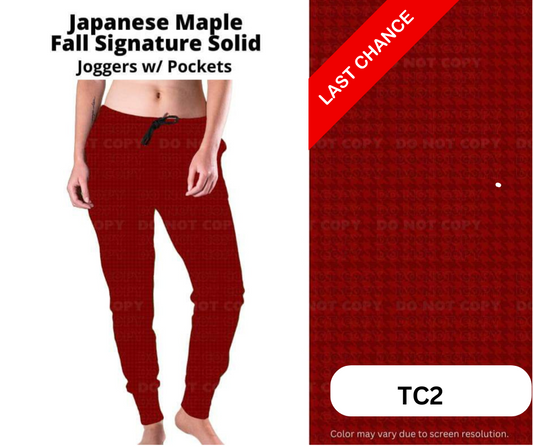 Japanese Maple Joggers