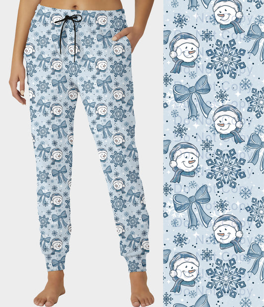 RTS - Snowman Bows Joggers