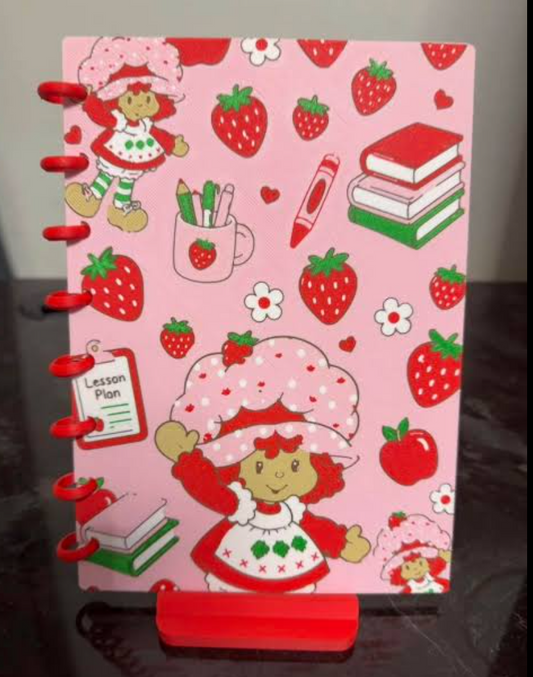 STRAWBERRY SC- 3D PRINTED REFILLABLE NOTEBOOK!