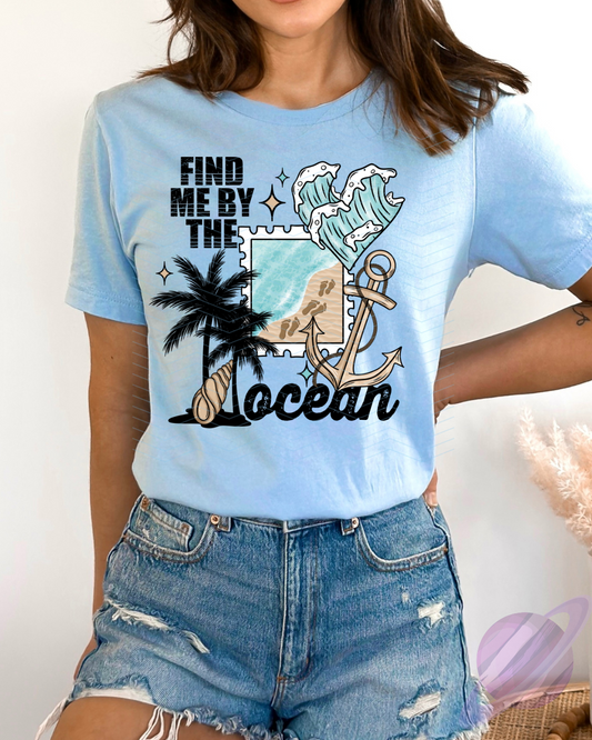 FIND ME BY THE OCEAN TEE