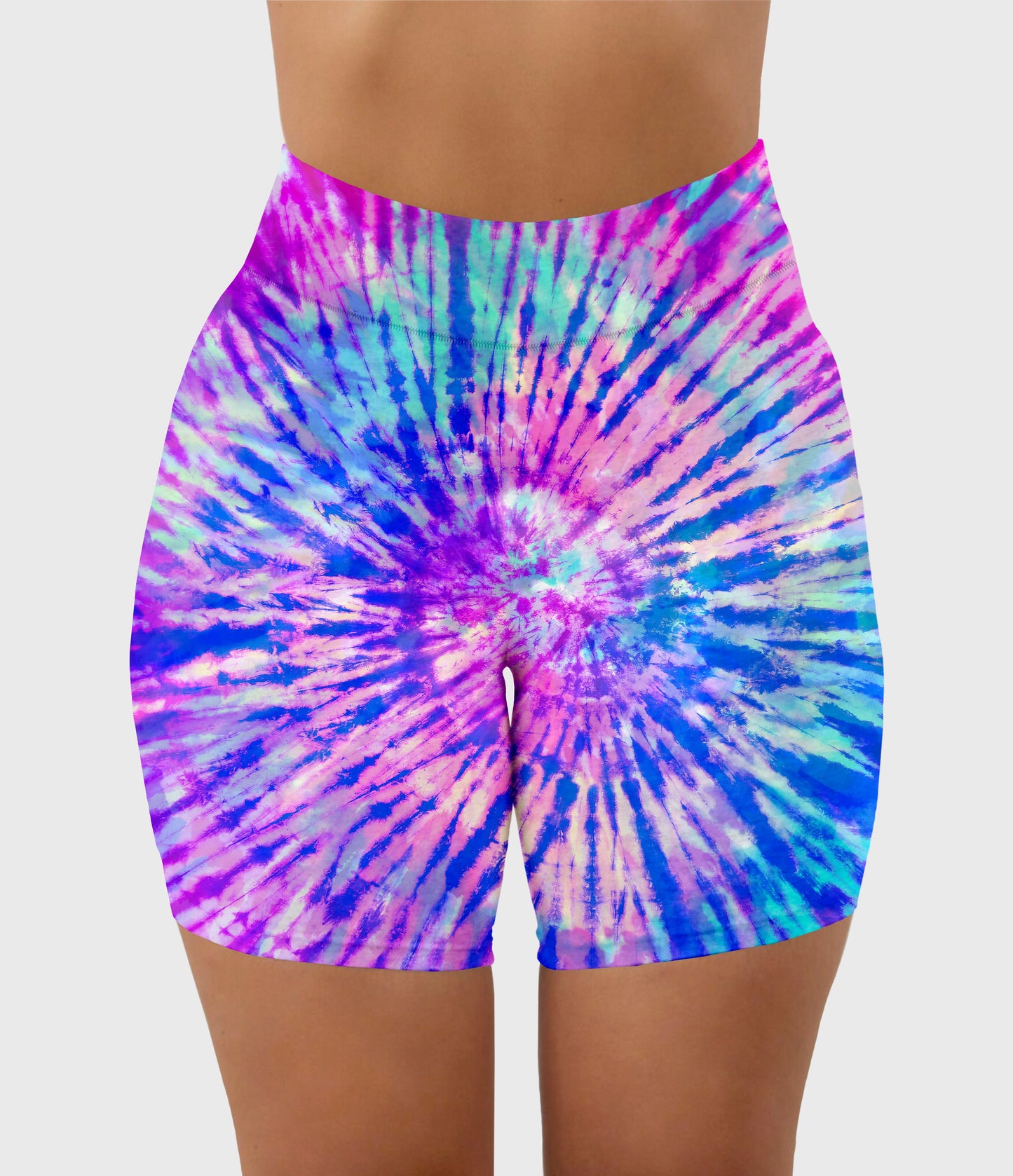 RTS - Tie Dye Biker Shorts