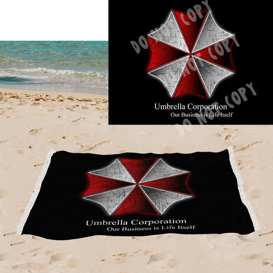 Umbrella -OVERSIZED BEACH TOWEL 6-PREORDER CLOSING 3/20