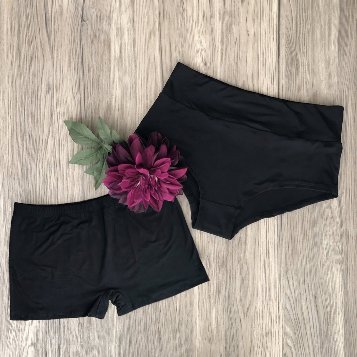 B306 - Preorder Solid Black Panties (Closes 8/07. ETA mid October)