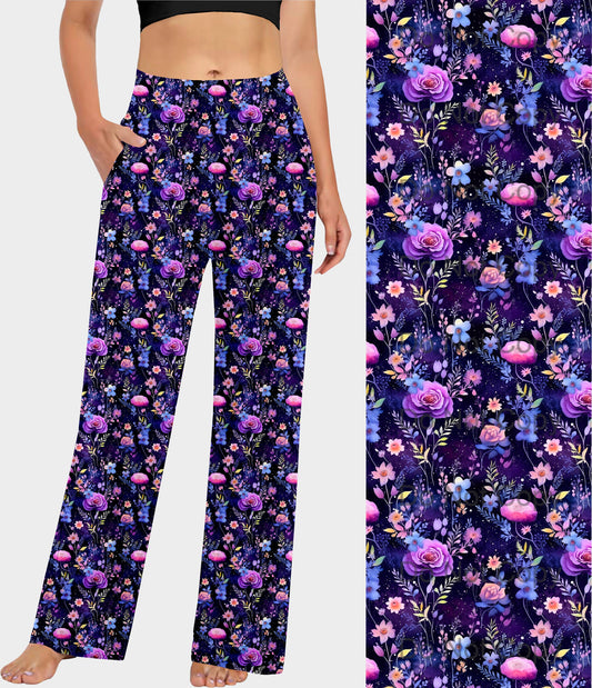 RTS - Whimsical Blooms Lounge Pants