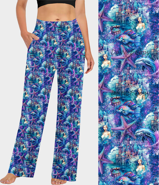 RTS - Whimsical Ocean Lounge Pants