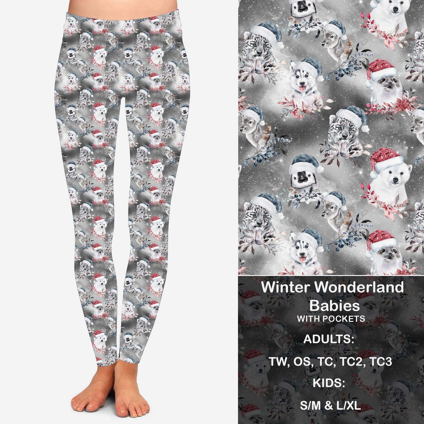 Winter Wonderland Babies Leggings