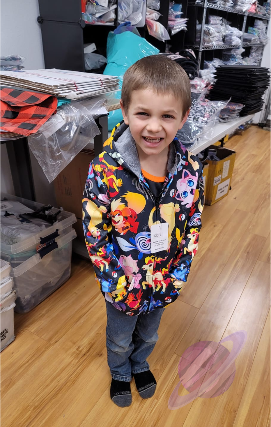 JACKET RUN 14-MANDALA BUTTERFLY-FLEECE OR COTTON LINER-PREORDER CLOSING 12/16