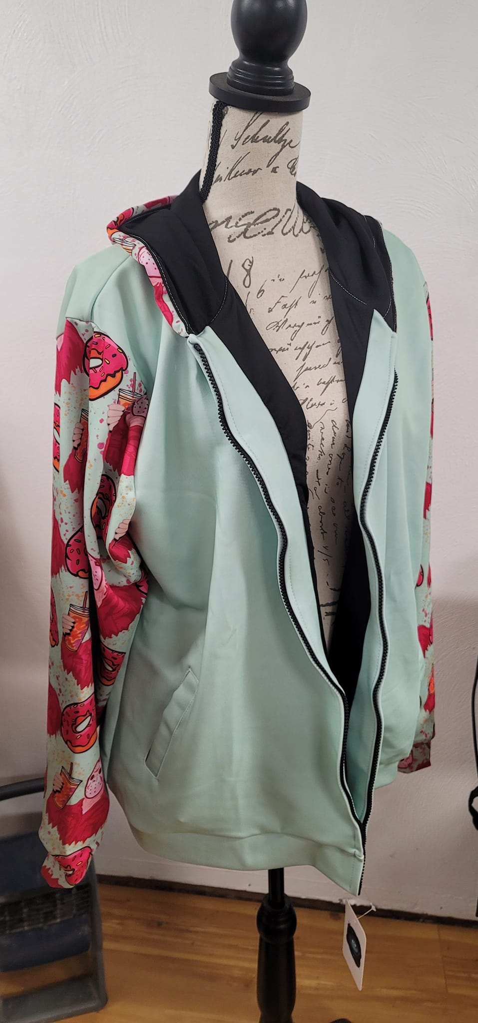 JACKET RUN 14-FAITH IS COLORFUL-FLEECE OR COTTON LINER-PREORDER CLOSING 12/16