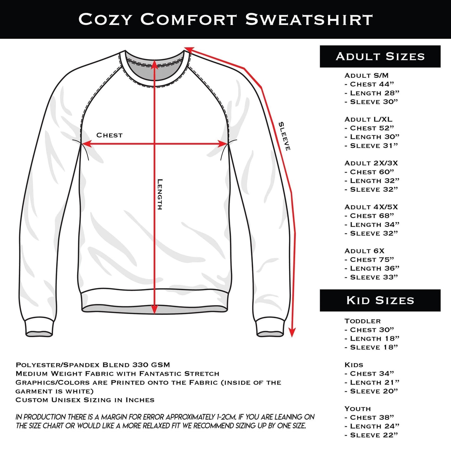 Horror Friends - Cozy Comfort Sweatshirt