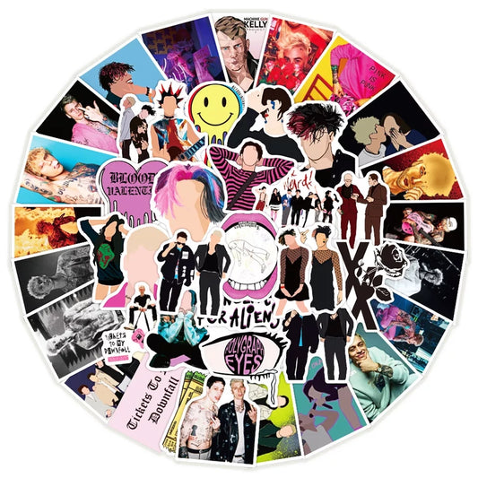 Set of 50 piece MGK Stickers