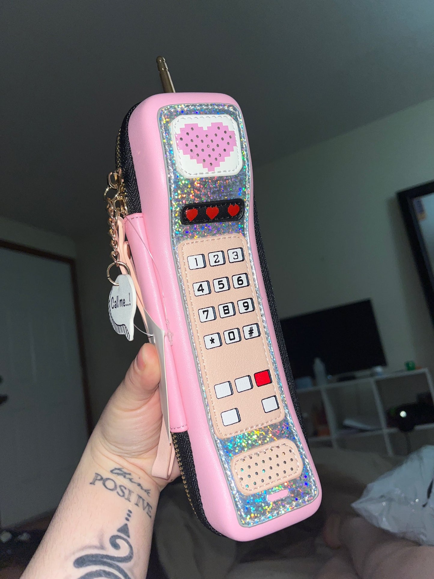 Retro Phone Wristlet Style Purse