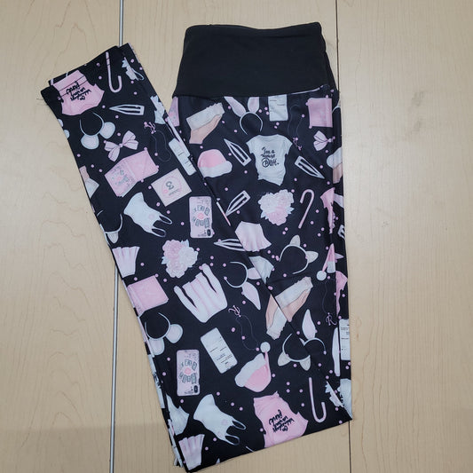 Burn book legging