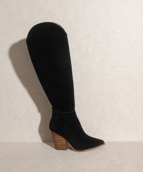 OASIS SOCIETY Clara   Knee High Western Boots