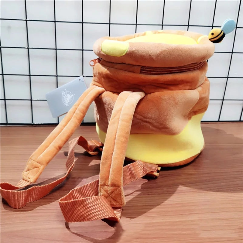 Adorable Honey Pot Shoulder Bag Plush Accessory - China Bear Bag