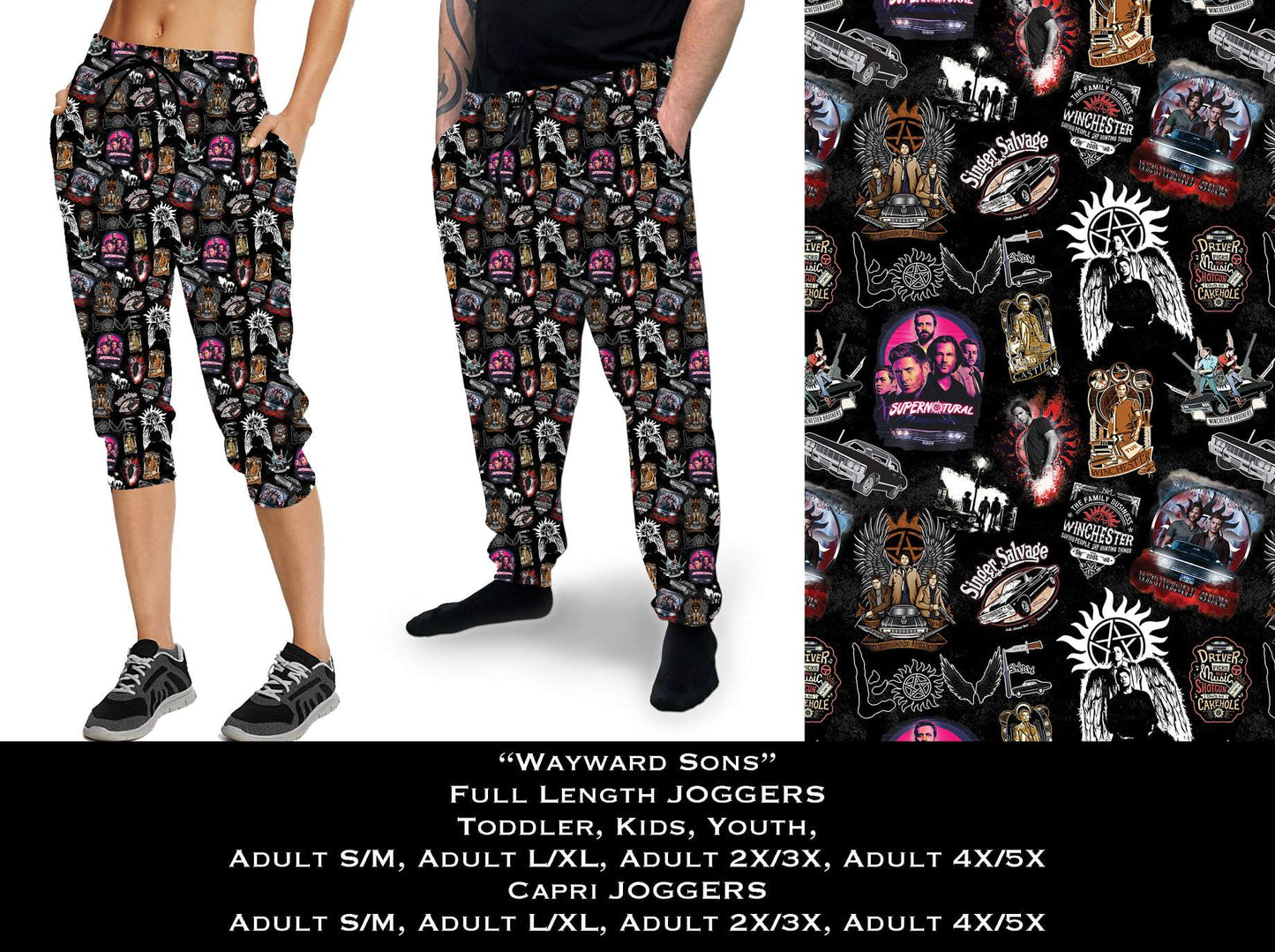 Wayward Sons Full & Capri Joggers