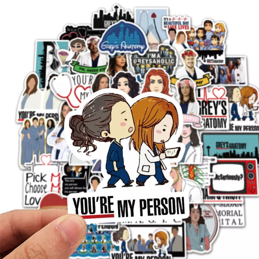 Set of 50 Dr Show Stickers