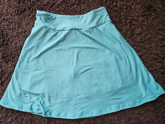 Aqua Blue Skort