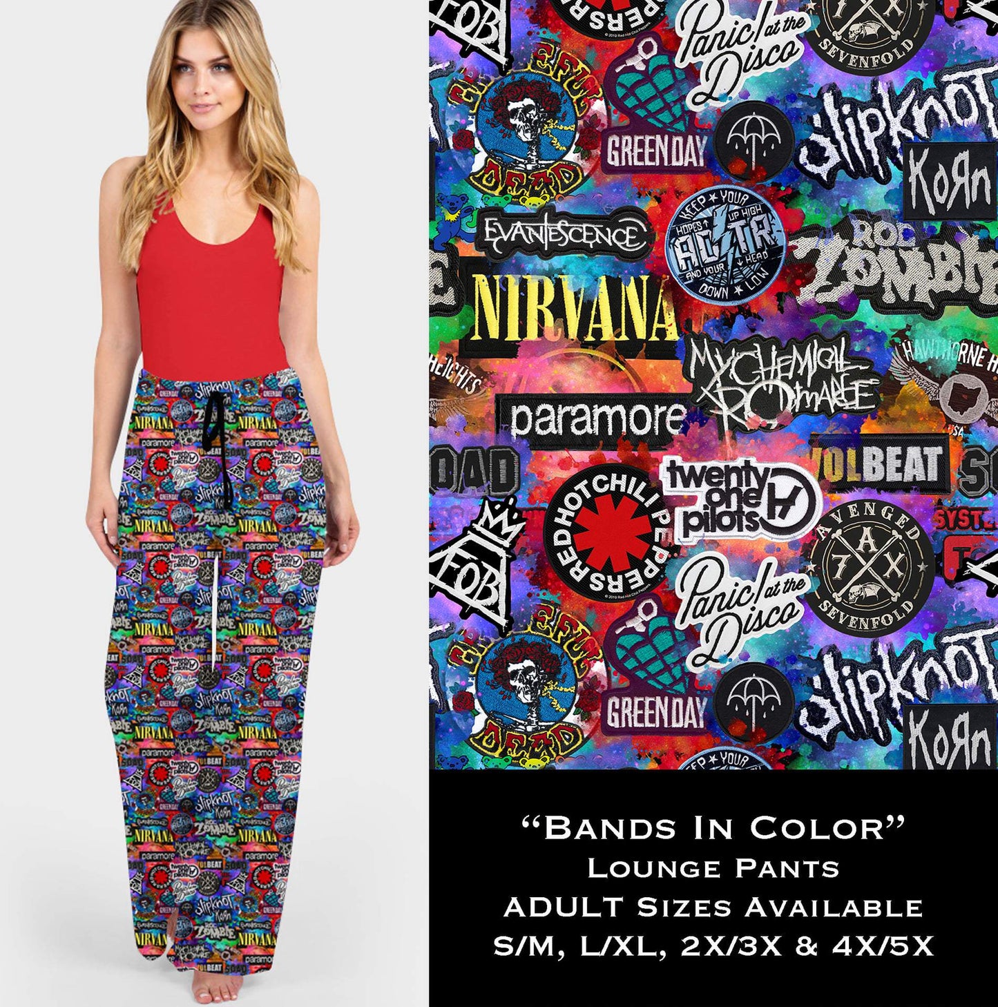 Bands in Color - Lounge Pants