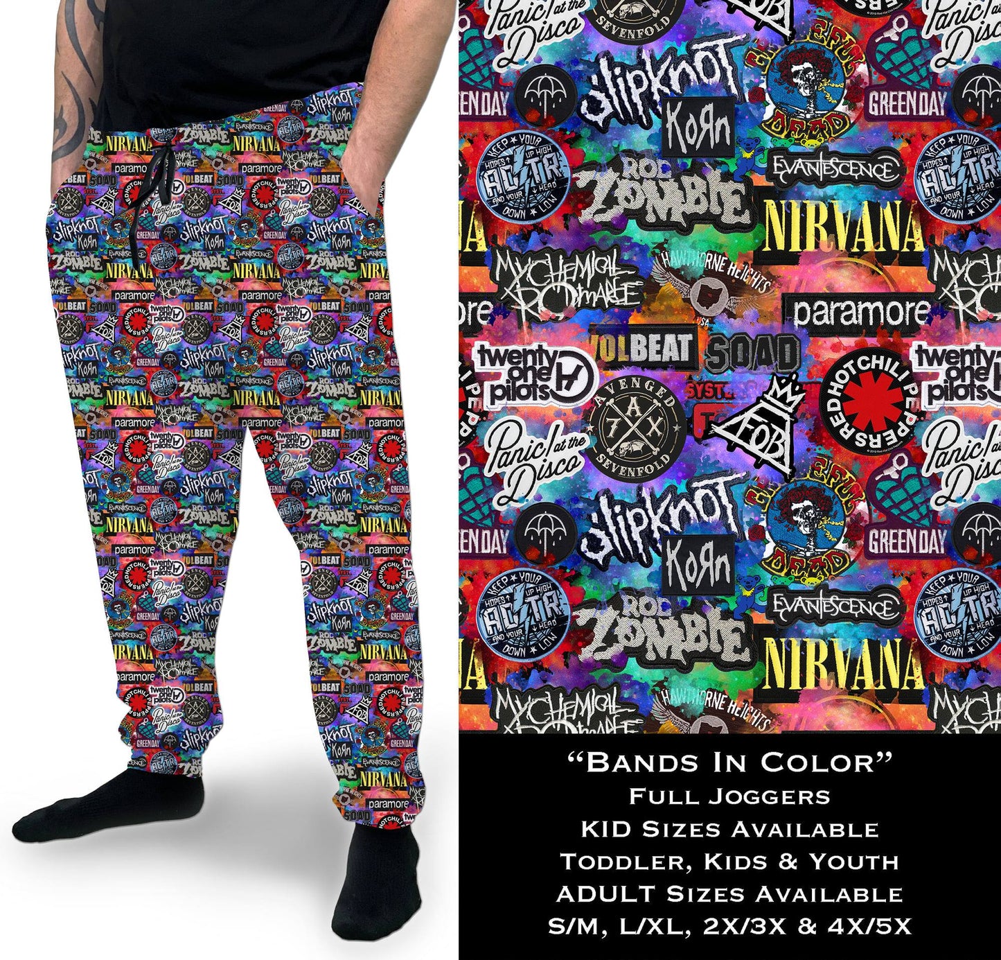 Bands in Color - Full Joggers