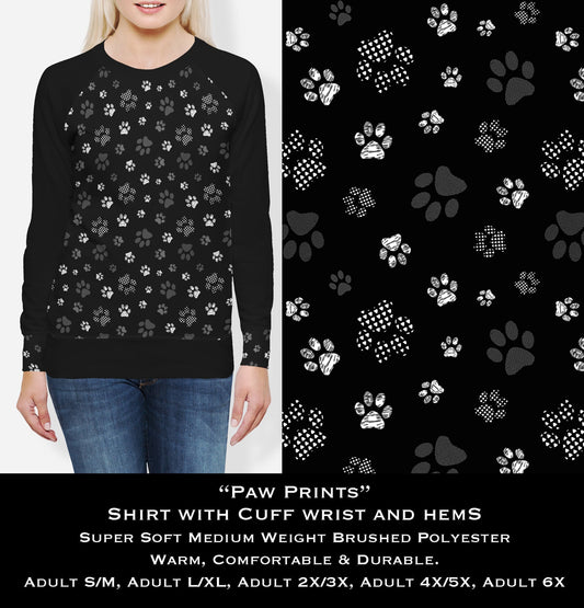 Paw Prints Cozy Comfort Sweatshirt