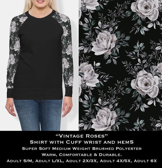 Vintage Roses Cozy Comfort Sweatshirt