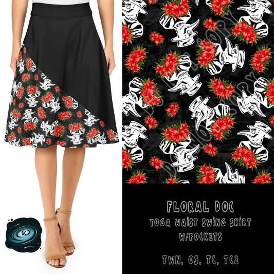 SWING SKIRT RUN- FLORAL