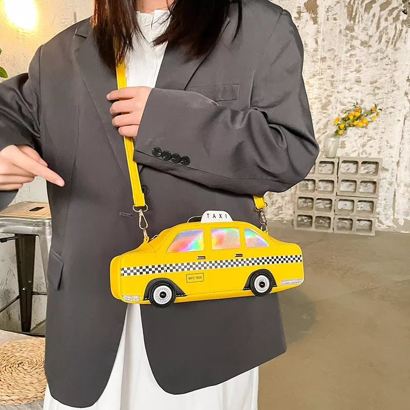 Ice cream truck or taxi handbag