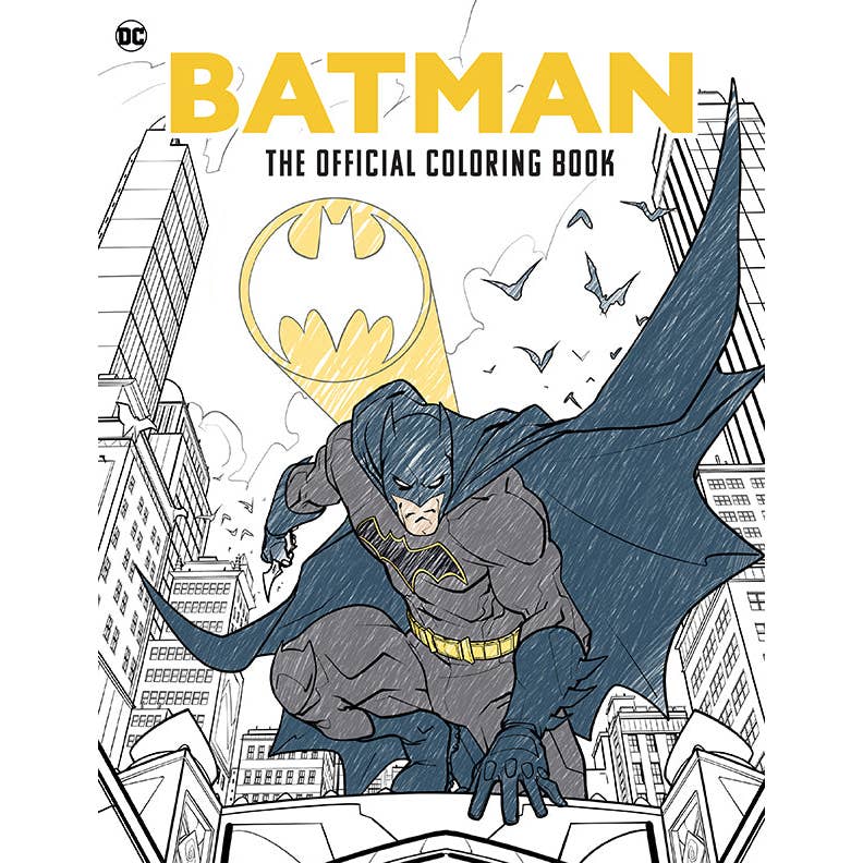 Batman Adult coloring book