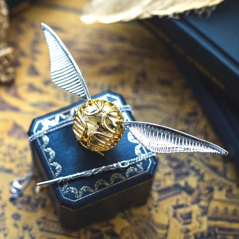 Golden Snitch wizard Ring Box Gift Set