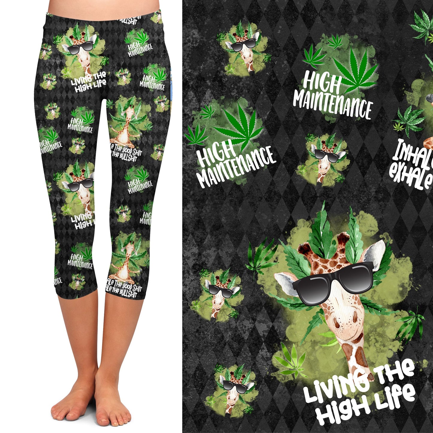 High Life - Leggings & Capris with Pockets