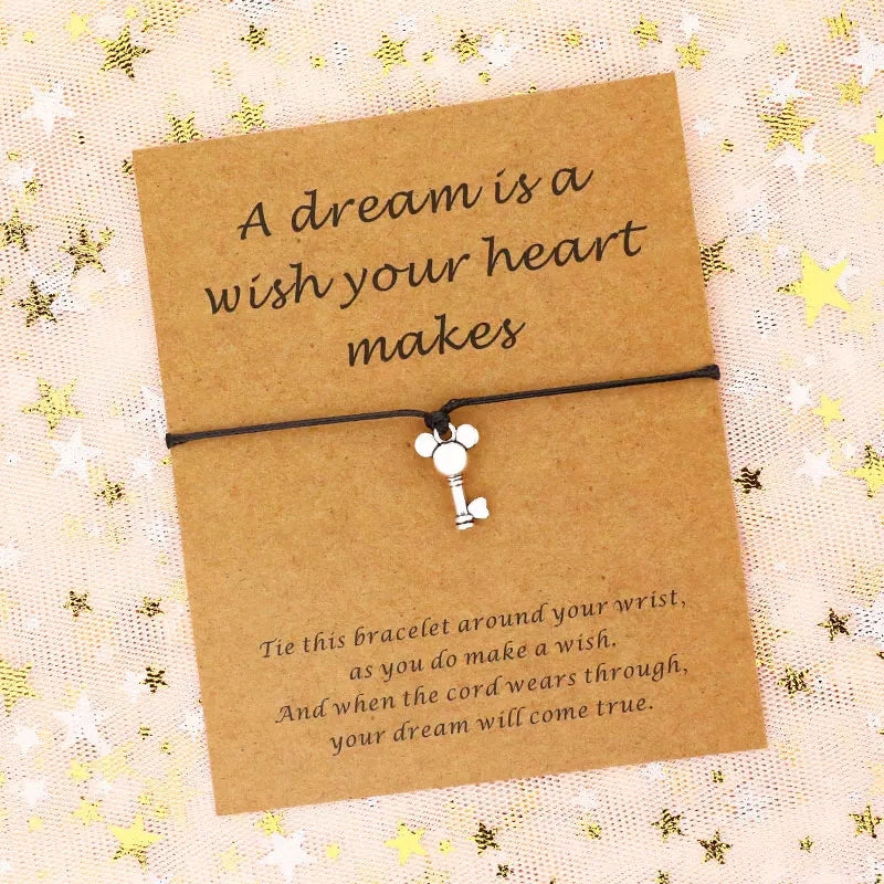 Dream is a Wish Your Heart Makes Wish Bracelet