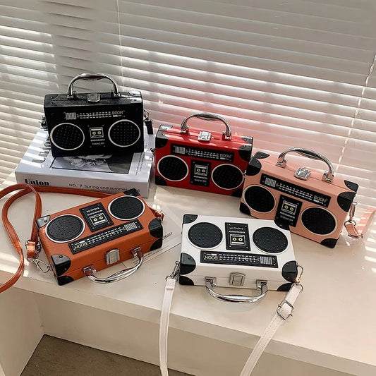 Boom Box Style Purse